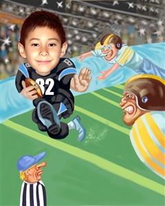 Football Player I Caricature from Photos