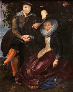 Custom Renaissance Portrait Artist and His Wife from Photos