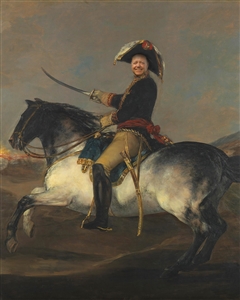 Personalized Masterpiece of A Horseback General from Photo