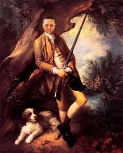 Personalized Masterpiece William and His Dog from Photo