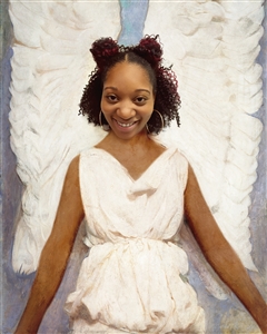 Personalized Masterpiece Angel Girl from Photo