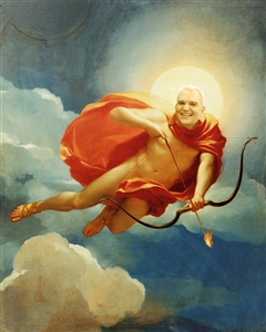 Personalized Masterpiece Helios as Personification of Midday from Photo