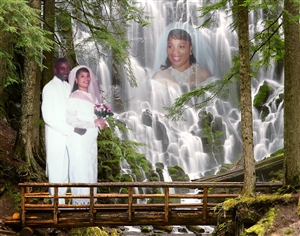 Waterfall Romance Fantasy from Photos