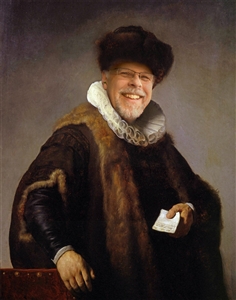 Custom Renaissance Portrait of Nicolaes Ruts from Photo