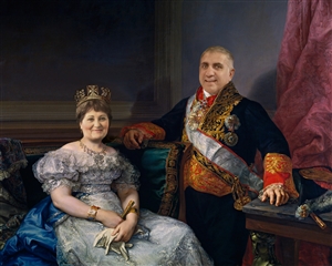 Personalized Masterpiece A Royal Couple from Photos