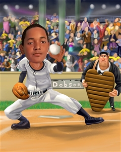 Best Baseball Player Caricature from Photo