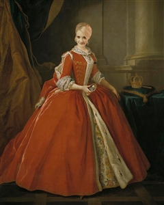 Custom Royal Portrait Princess Maria Amalia from Photo