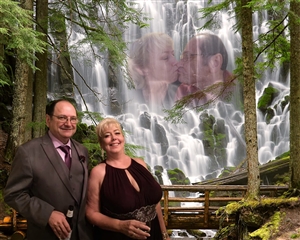 Waterfall Romance Fantasy from Photos