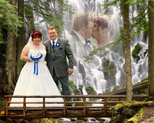 Waterfall Romance Fantasy from Photos