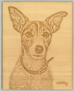 Photo Wood Engraving | Wood Burning Picture | Wood Burning Portrait