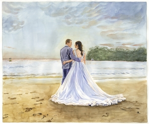 Hand-Painted Watercolor Portraits from Photos | Custom Watercolor Painting from Photo