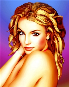 Britney Spears Pop Art Print