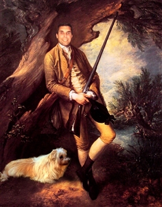 Personalized Masterpiece William and His Dog from Photo