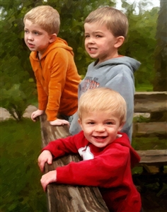 Oil Painting Giclee Portraits from Photos