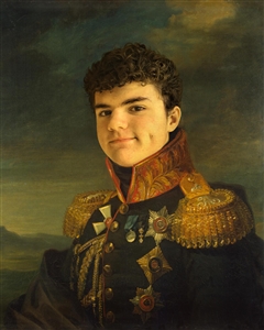 Personalized Masterpiece Young General Stroganov from Photo