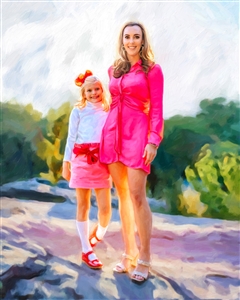 Oil Painting Giclee Portraits from Photos
