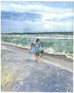 Hand-Painted Watercolor Portraits from Photos | Custom Watercolor Painting from Photo