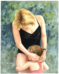 Hand-Painted Watercolor Portraits from Photos | Custom Watercolor Painting from Photo