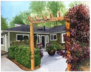 Hand-Painted Watercolor Portraits from Photos | Custom Watercolor Painting from Photo