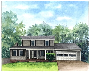 Hand-Painted Watercolor Portraits from Photos | Custom Watercolor Painting from Photo