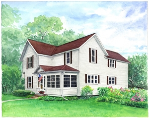 Hand-Painted Watercolor Portraits from Photos | Custom Watercolor Painting from Photo