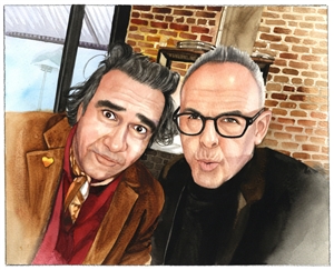 Hand-Painted Watercolor Portraits from Photos | Custom Watercolor Painting from Photo