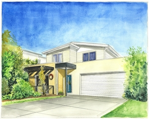 Hand-Painted Watercolor Portraits from Photos | Custom Watercolor Painting from Photo