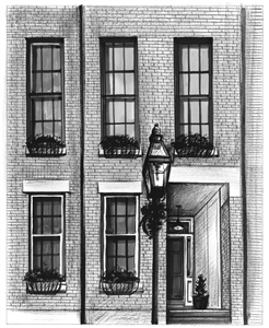 Hand Painted Ink Rendering Portraits from Photos