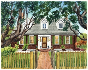 Hand-Painted Watercolor Portraits from Photos | Custom Watercolor Painting from Photo