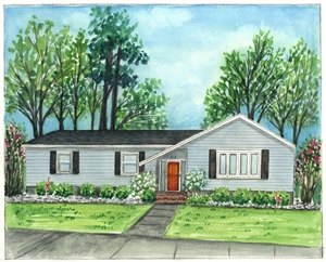 Hand-Painted Watercolor Portraits from Photos | Custom Watercolor Painting from Photo