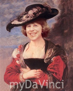 Custom Renaissance Portrait of Susanna Lunden from Photo