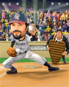 Best Baseball Player Caricature from Photo