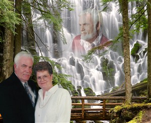 Waterfall Romance Fantasy from Photos