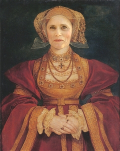 Custom Royal Portrait Queen Anne of Cleves from Photo