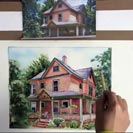 watercolor-house