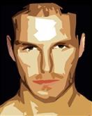 David Beckham Pop Art Print