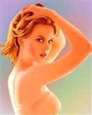 Nicole Kidman Pop Art Print