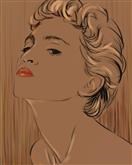 Madonna Abstract Pop Art Print