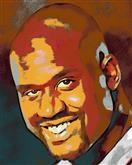 Shaquille ONeal Oil Painting Giclee