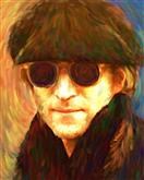 John Lennon Oil Painting Giclee