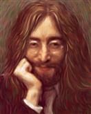 John Lennon Oil Painting Giclee