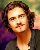 Orlando Bloom Pop Art Print