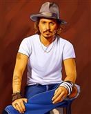 Johnny Depp Pop Art II Print