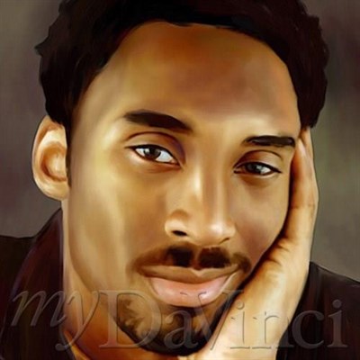 Kobe Bryant Oil Painting Giclee,by myDaVinci - myDaVinci