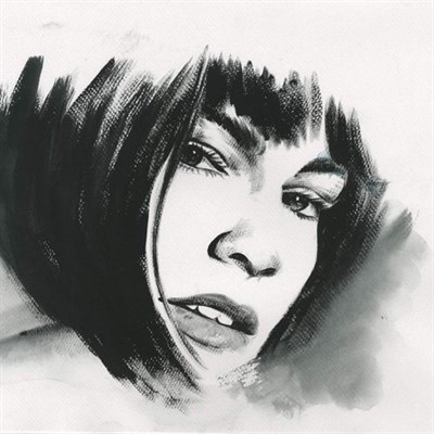 Hand Painted Ink Rendering Portraits from Photos,by myDaVinci - myDaVinci
