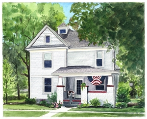 Hand-Painted Watercolor Portraits from Photos | Custom Watercolor Painting from Photo