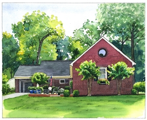 Hand-Painted Watercolor Portraits from Photos | Custom Watercolor Painting from Photo