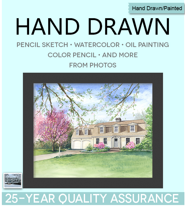 photo to art hand draw products (Hand Drawn/Painted)