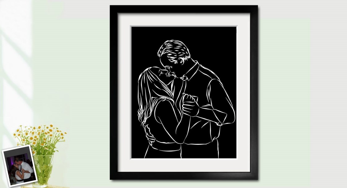 Black White Abstract from Photos | myDaVinci