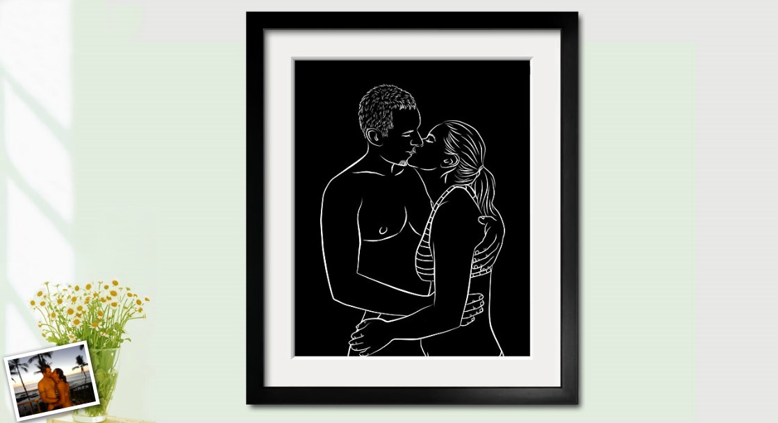 Black White Abstract from Photos | myDaVinci